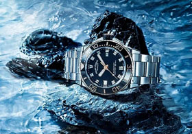 南京冠蓝狮手表进水维修服务-深度防水测试（100米防水认证）